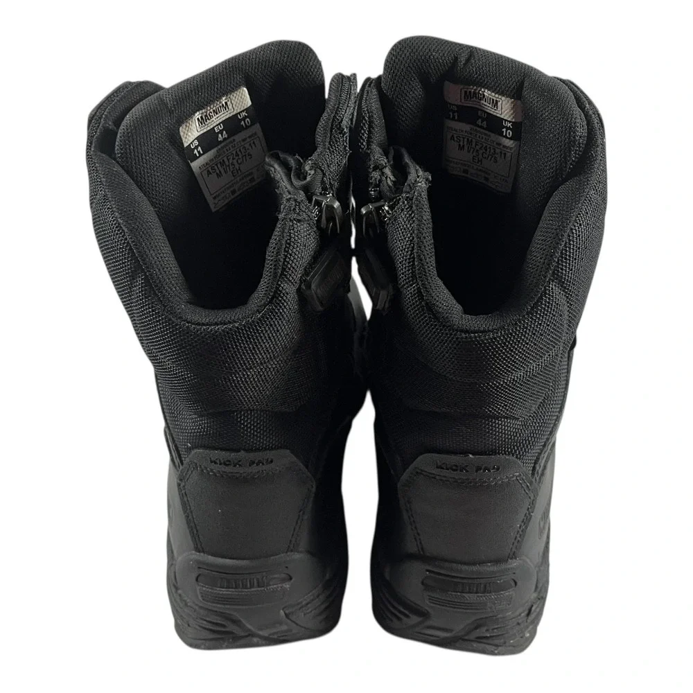 Magnum Stealth Force 8.0 Waterproof Tactical Boots Men's Size 11 Side Zip